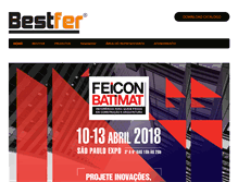 Tablet Screenshot of bestfer.com.br